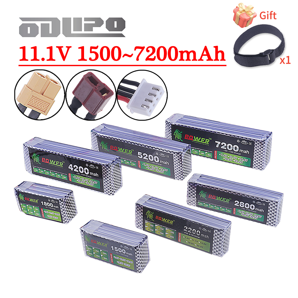 Rc Hobby Boat - 3S 11.1V Lipo Battery Deans T