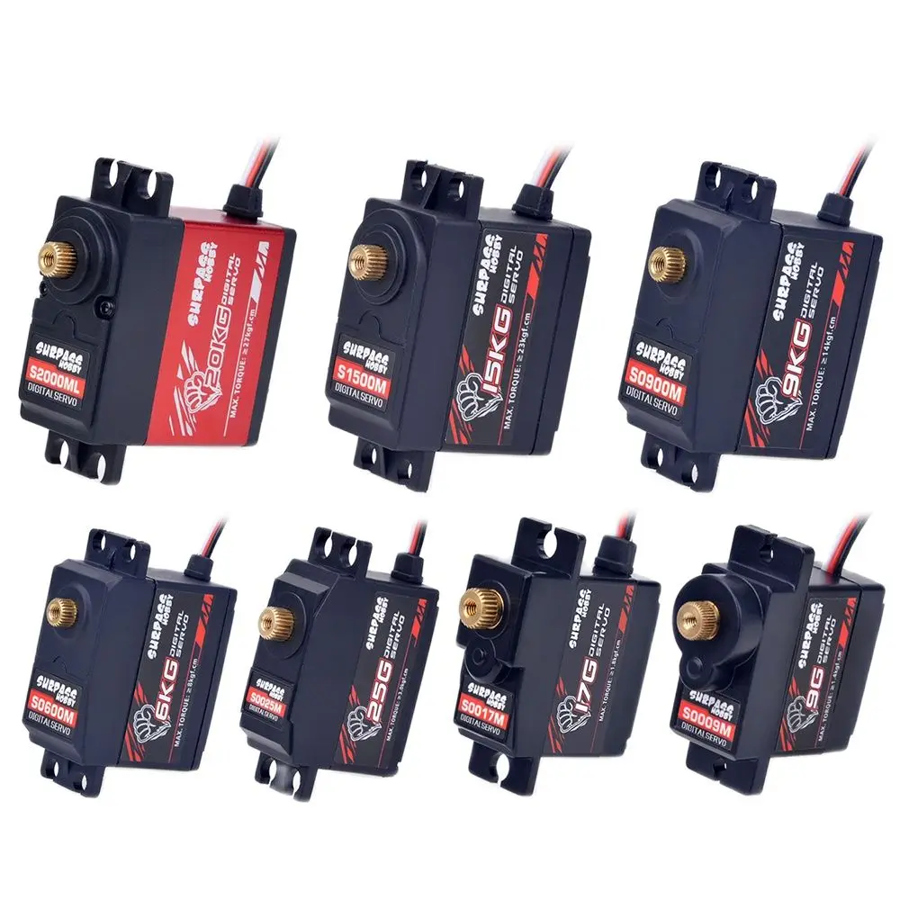 Rc Hobby & Maskinservice I Eskilstuna - SURPASS Hobby Digital Servo 9G 17G
