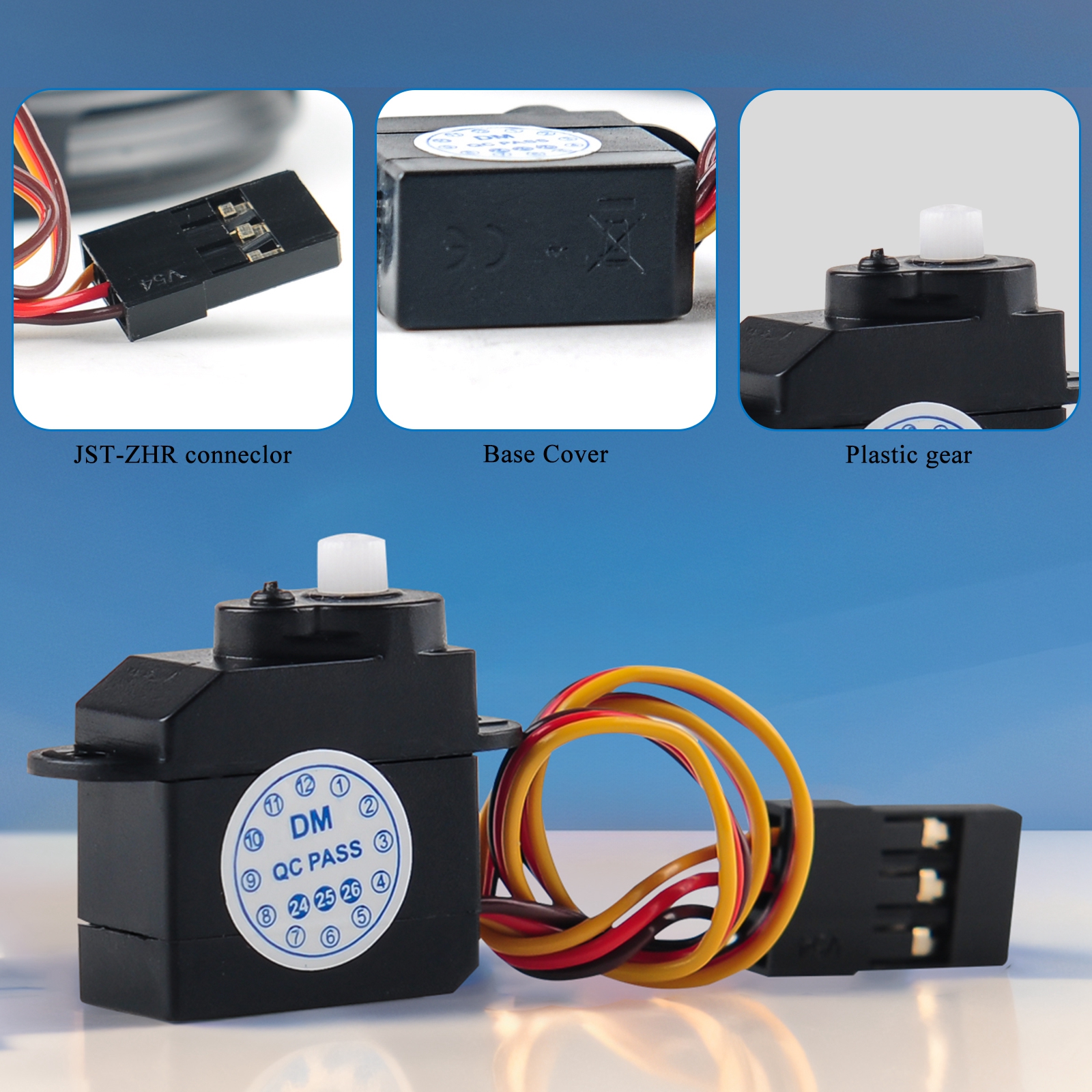 Rc Hobby & Maskinservice I Eskilstuna - DM-S0020 2.1g Mini Micro Servo 180