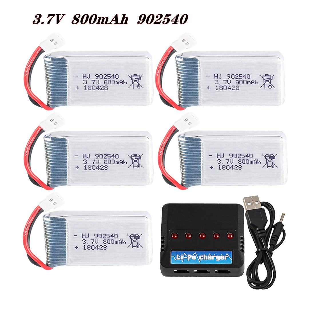 Rc Hobby & Maskinservice I Eskilstuna - 3.7V 800mAh 902540 25C Lipo Battery