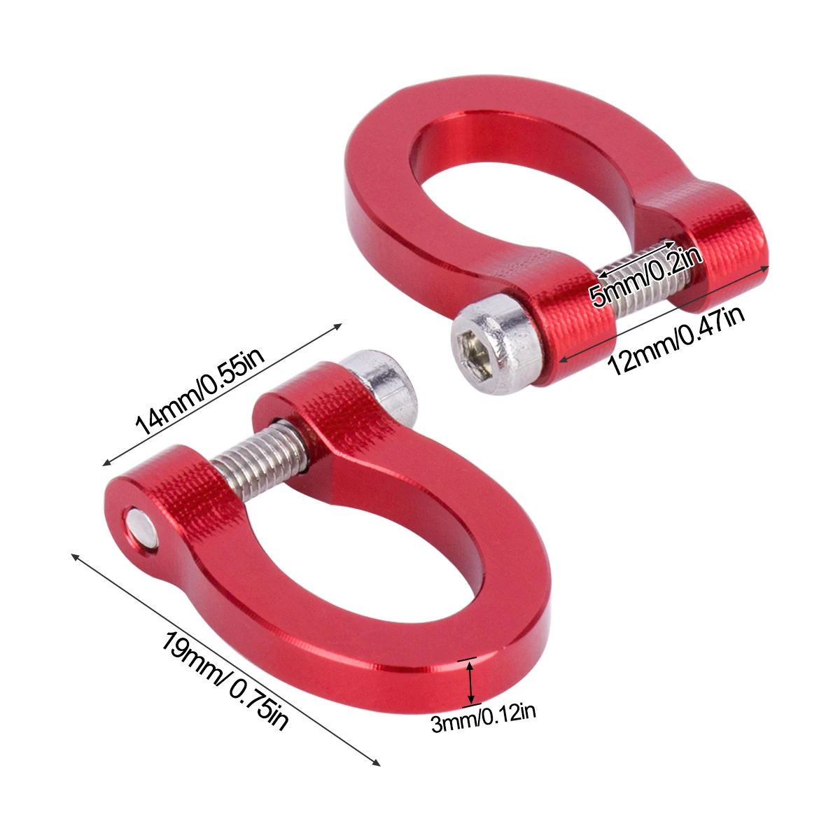 CNC Aluminum Bumper D-ring Tow - đánh giá và giá Rc Hobby Products