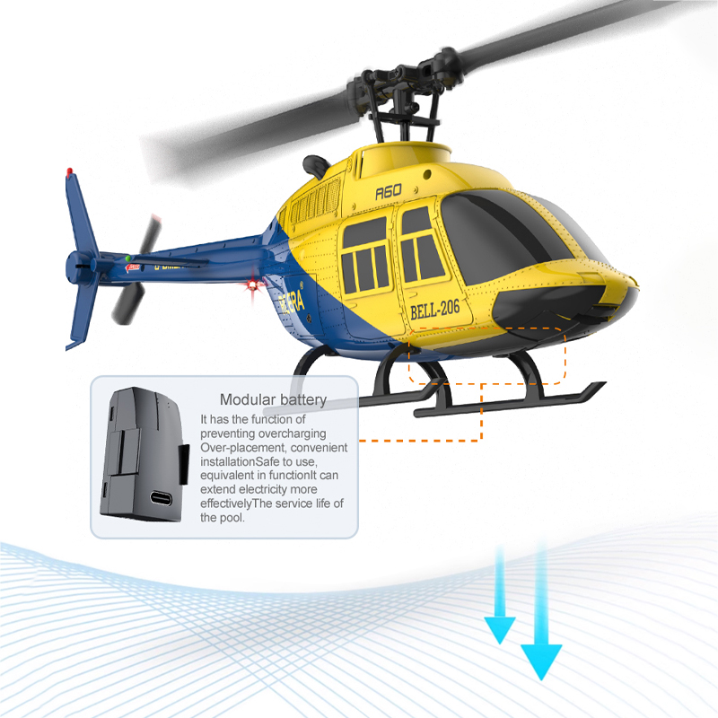 A60 RC Helicopter 2.4G 6-Aixs  - đánh giá và giá Rc Hobby Grade Helicopter