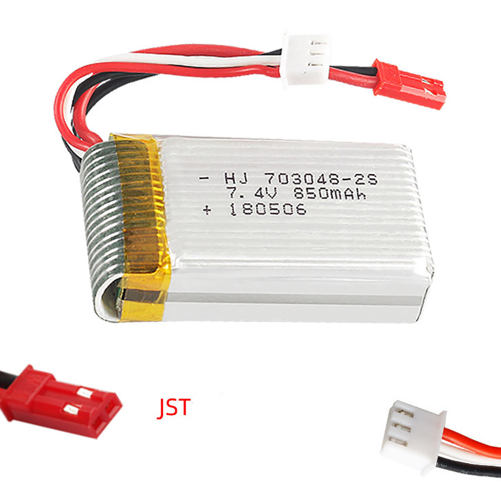 1-5pcs  2s 7.4V 850mAh 703048  - đánh giá và giá Rc Hobby & Maskinservice I Eskilstuna