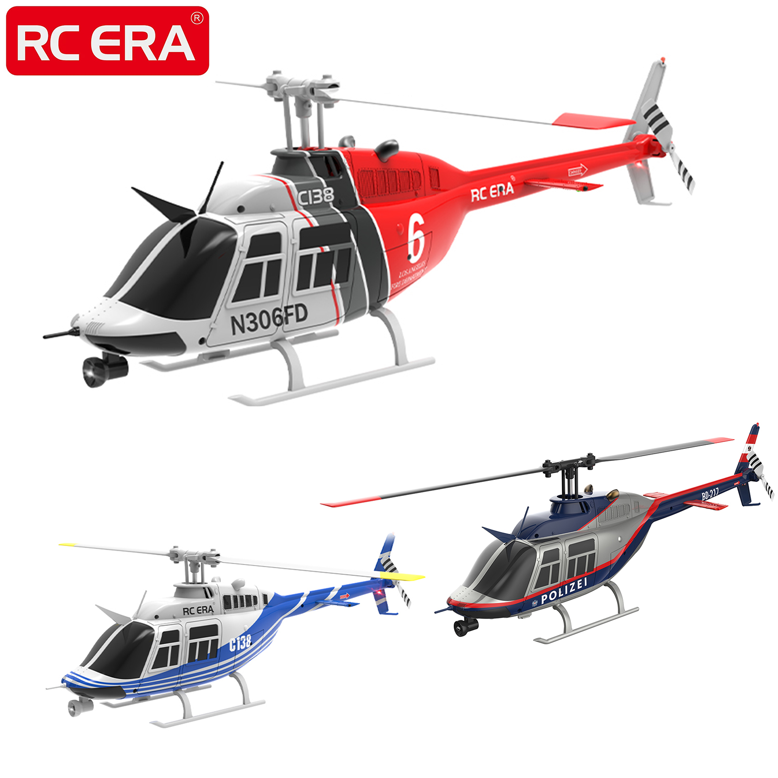 RC ERA C138 BELL 206 Jet Range - đánh giá và giá Rc Hobby Grade Helicopter