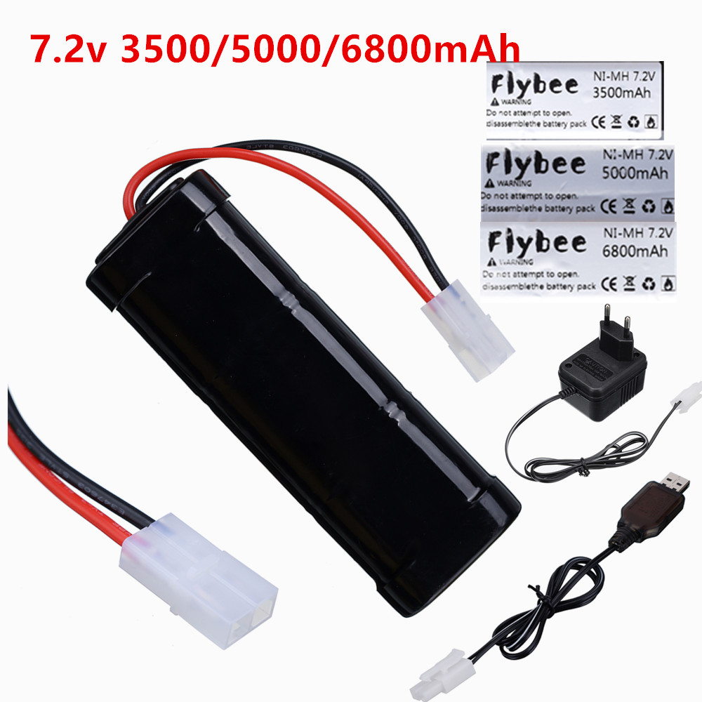 New 7.2V Battery 5000/6800mAh  - đánh giá và giá Rc Hobby Boat