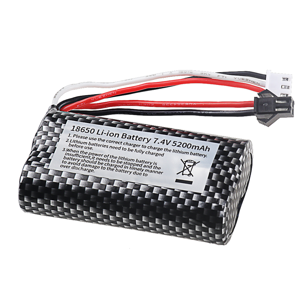 18650 7.4V 5200mAh Li-ion batt - đánh giá và giá Rc Hobby Boat