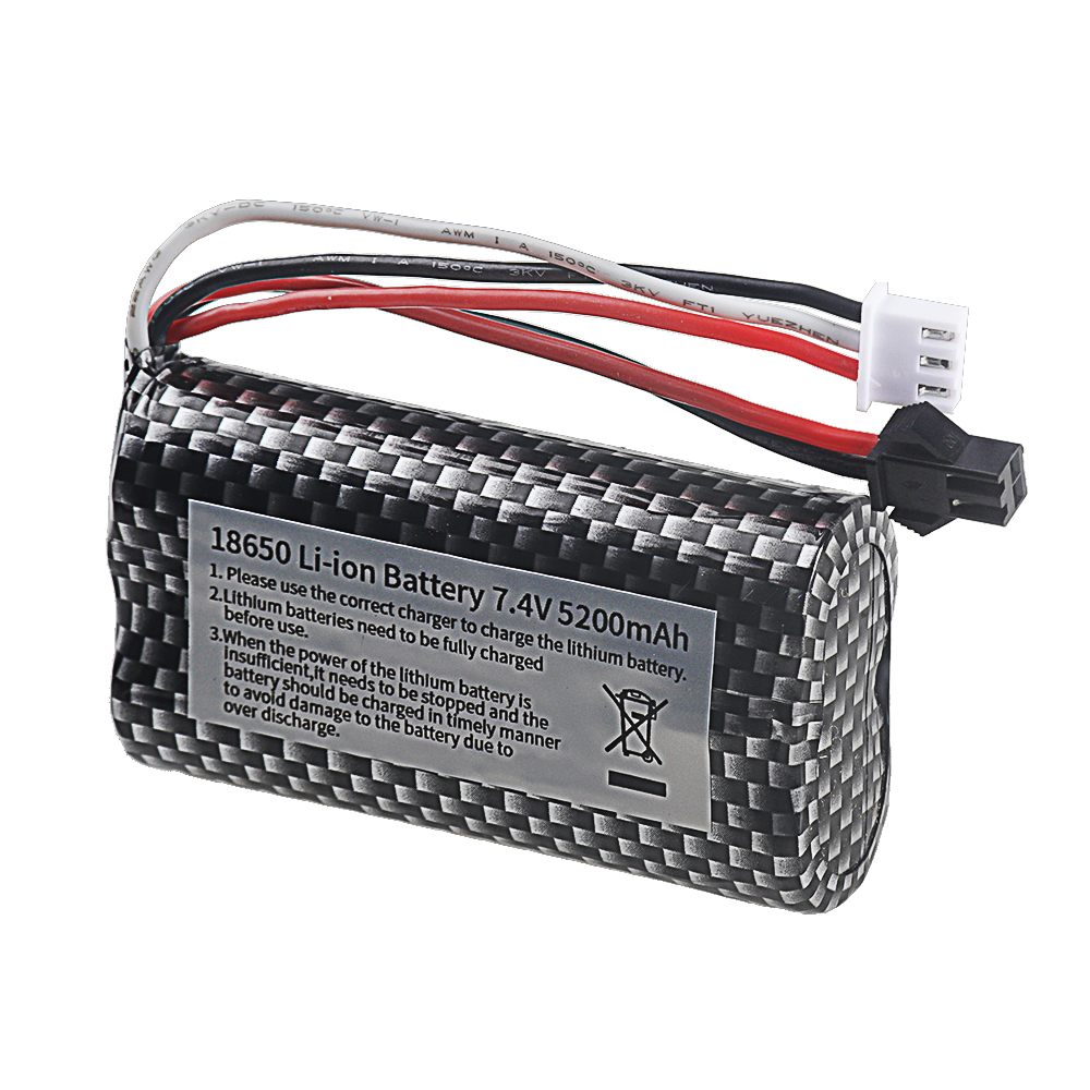 18650 7.4V 5200mAh Li-ion batt - đánh giá và giá Rc Hobby Boat