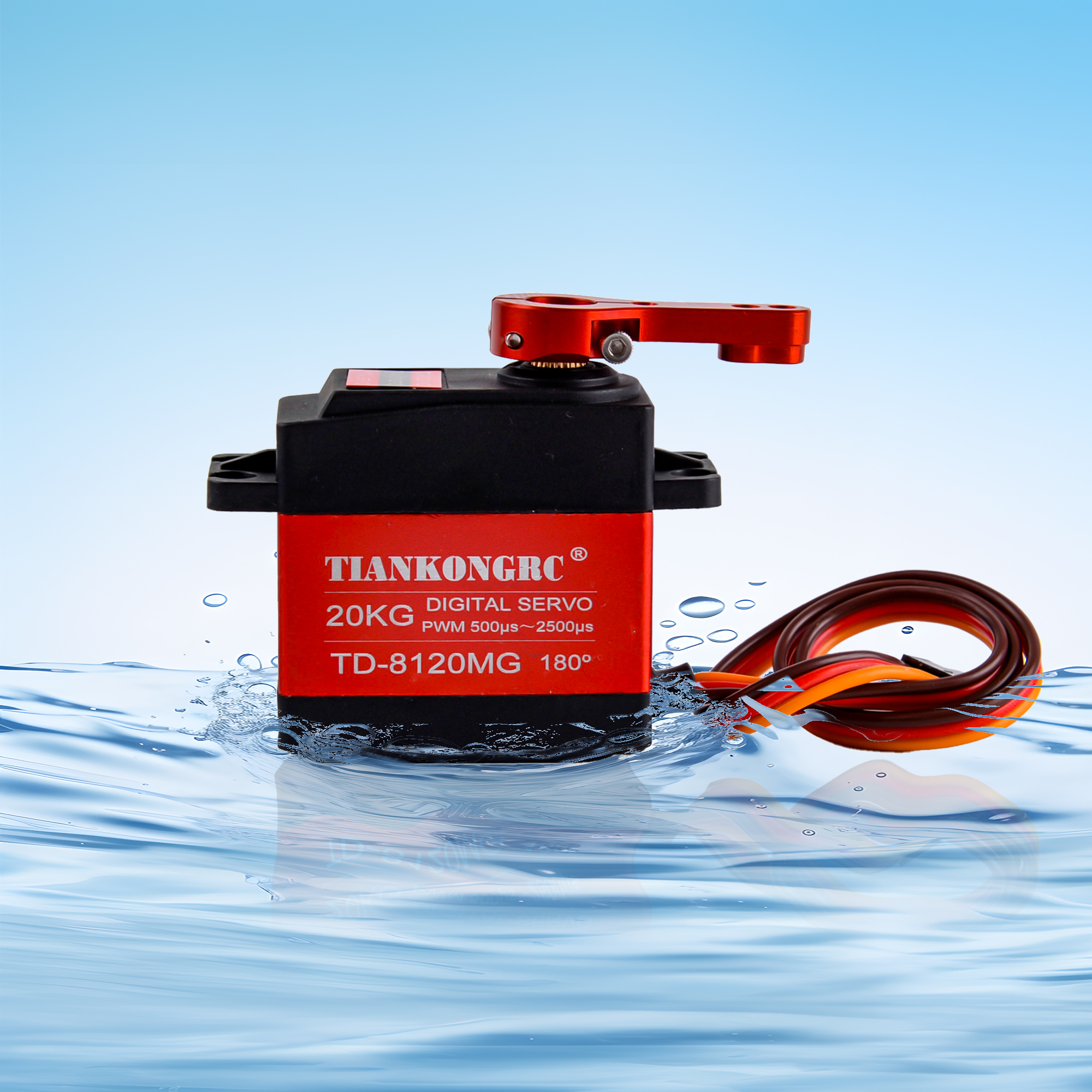 TD-8120MG Waterproof Metal Gea - đánh giá và giá Rc Hobby Products