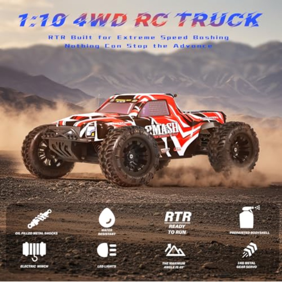 RC Cars for Adults: 4WD Off-Ro - đánh giá và giá Rc Hobby Grade Monster Truck