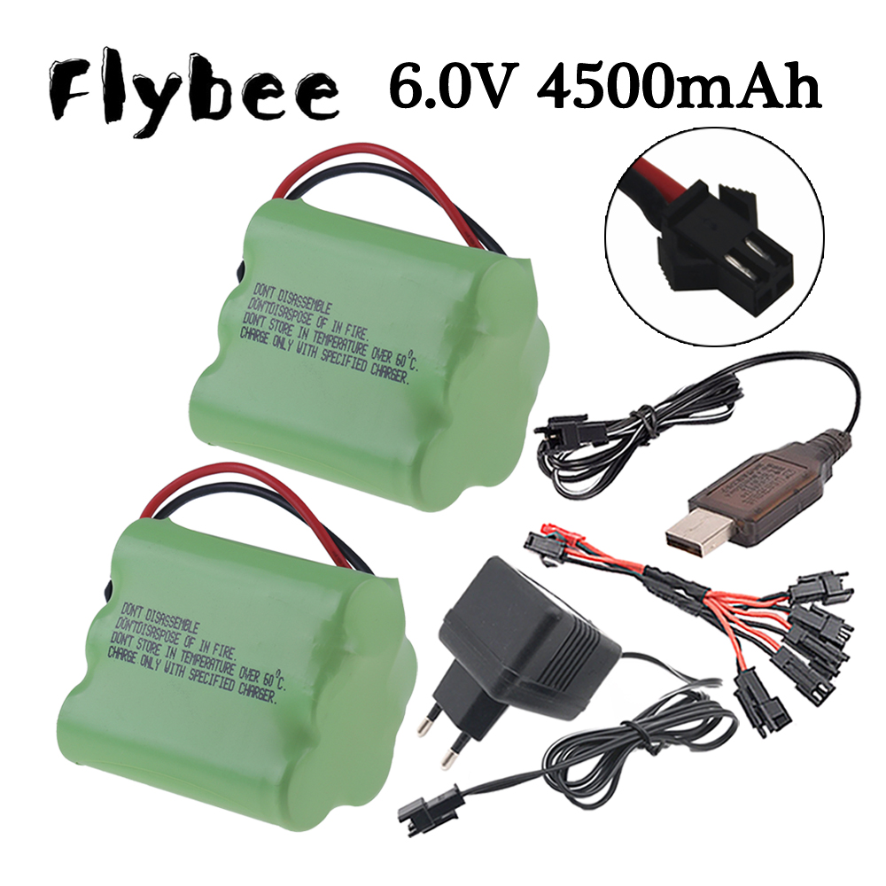 6v 4500mAh Ni-MH Battery SM Pl - đánh giá và giá Rc Hobby Boat