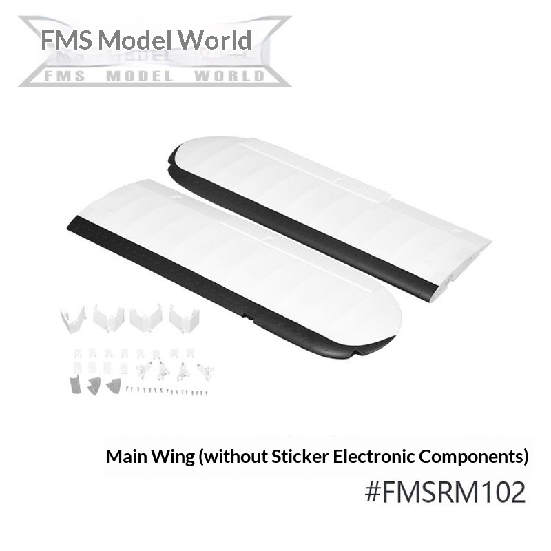 FMS RC Plane Decals For 1700mm - đánh giá và giá Rc Hobby & Maskinservice I Eskilstuna