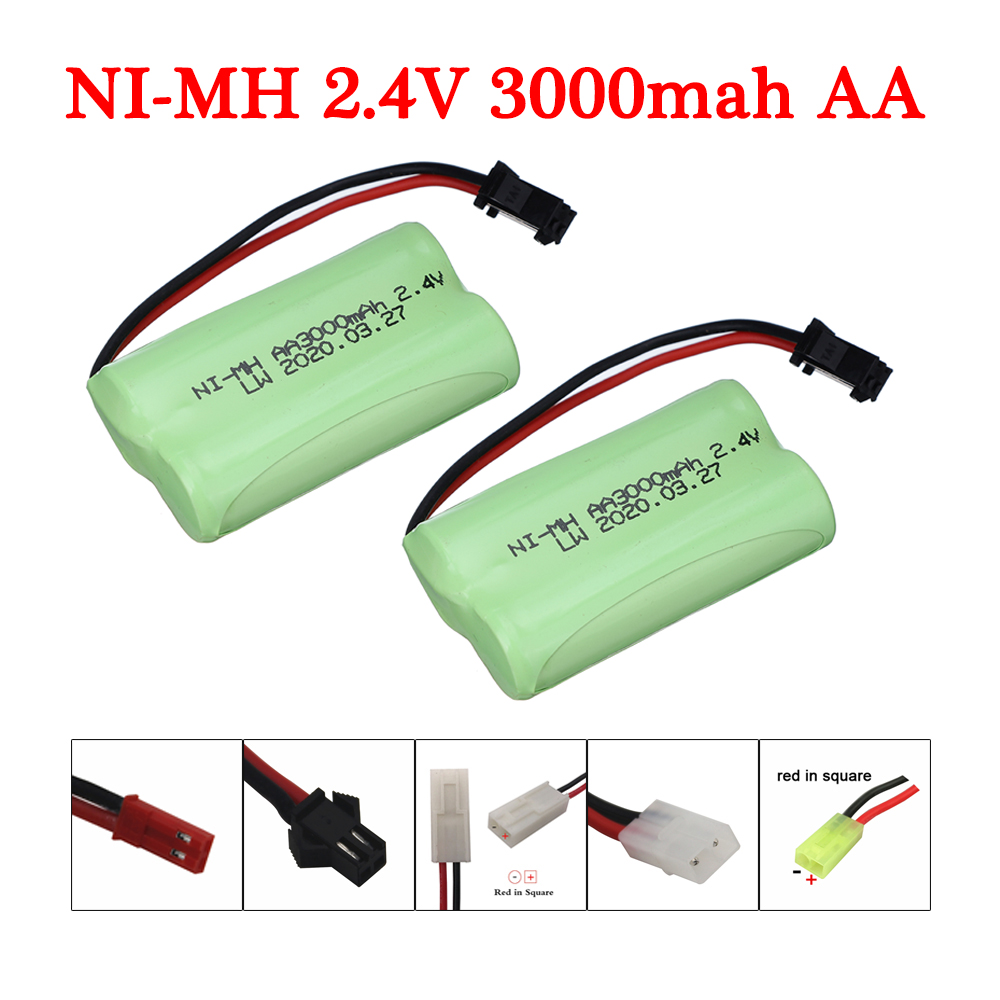 2.4V 3000mah NIMH AA Battery p - đánh giá và giá Rc Hobby Boat