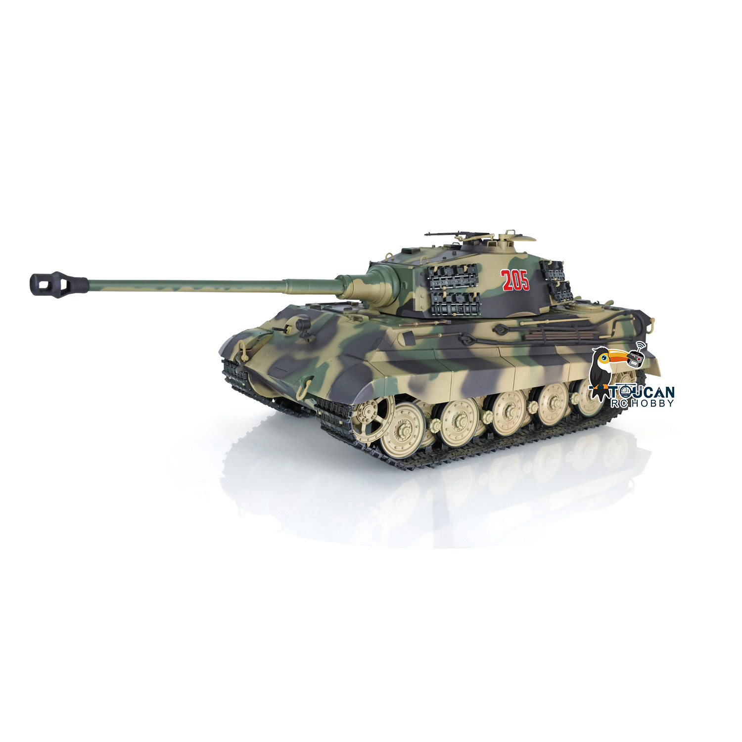 2.4G Heng Long 1/16 RTR RC Tan - đánh giá và giá Rc Hobby Kings
