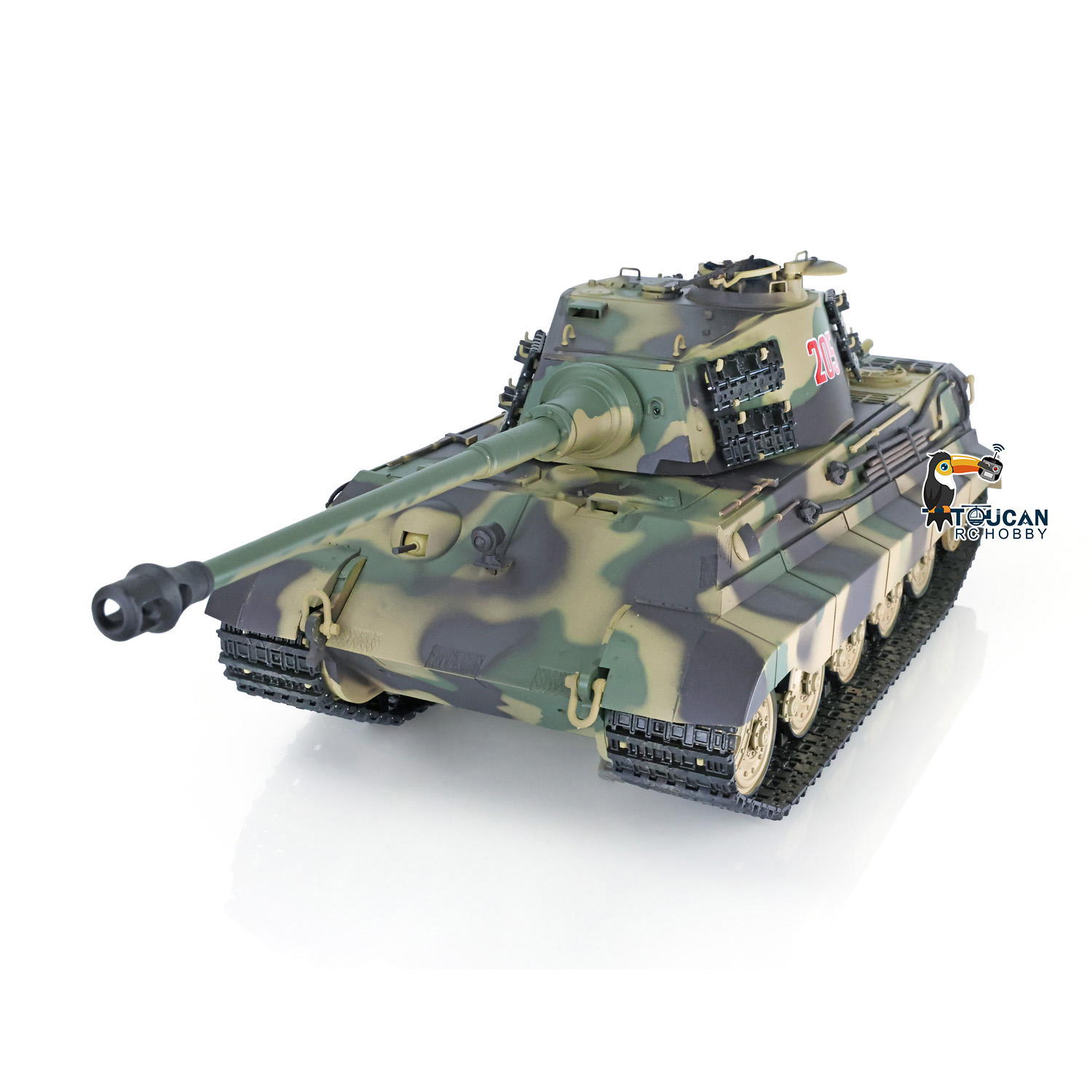 2.4G Heng Long 1/16 RTR RC Tan - đánh giá và giá Rc Hobby Kings