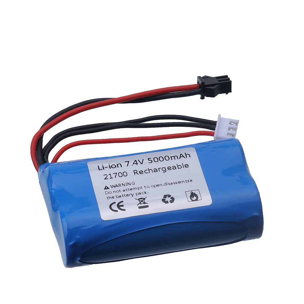 (SM Plug) 7.4V 5000mAH 21700 L - đánh giá và giá Rc Hobby Boat