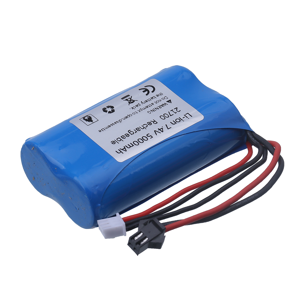(SM Plug) 7.4V 5000mAH 21700 L - đánh giá và giá Rc Hobby Boat