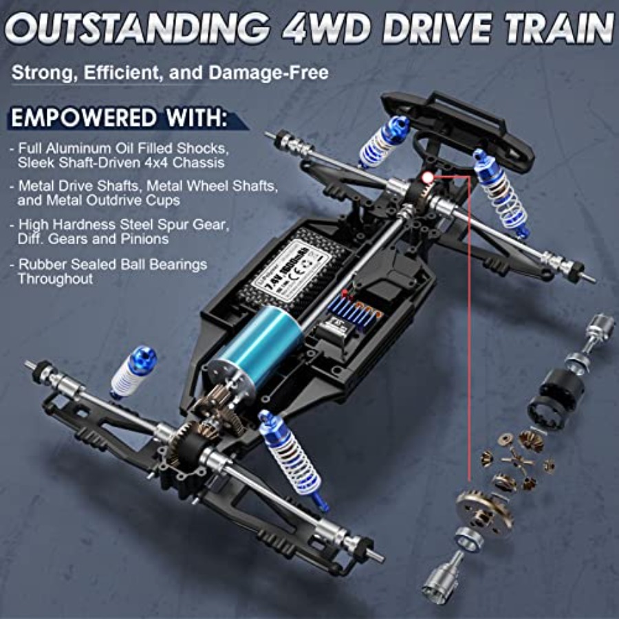 1/12 Scale Brushless RC Cars 9 - đánh giá và giá Rc Hobby Grade Monster Truck