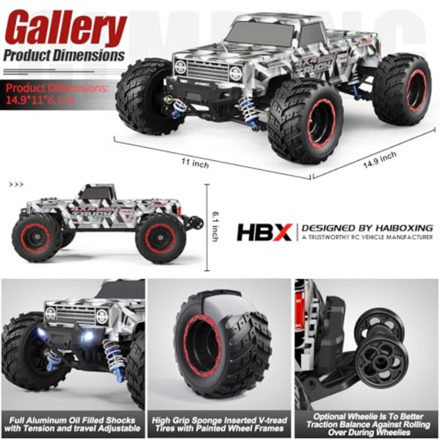 1/12 Scale Brushless RC Cars 9 - đánh giá và giá Rc Hobby Grade Monster Truck