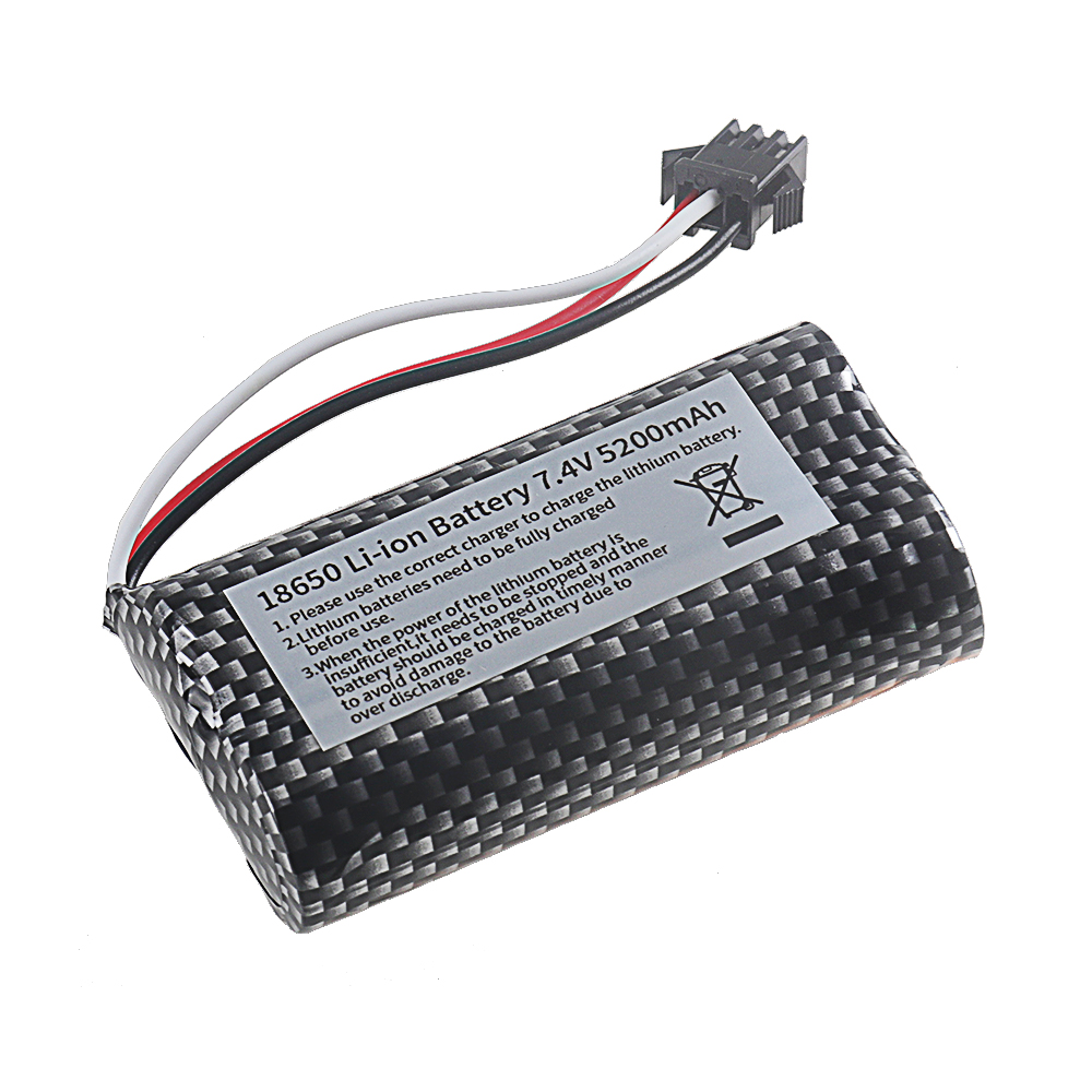 18650 Li-ion 7.4V 5200mAh Batt - đánh giá và giá Rc Hobby & Maskinservice I Eskilstuna