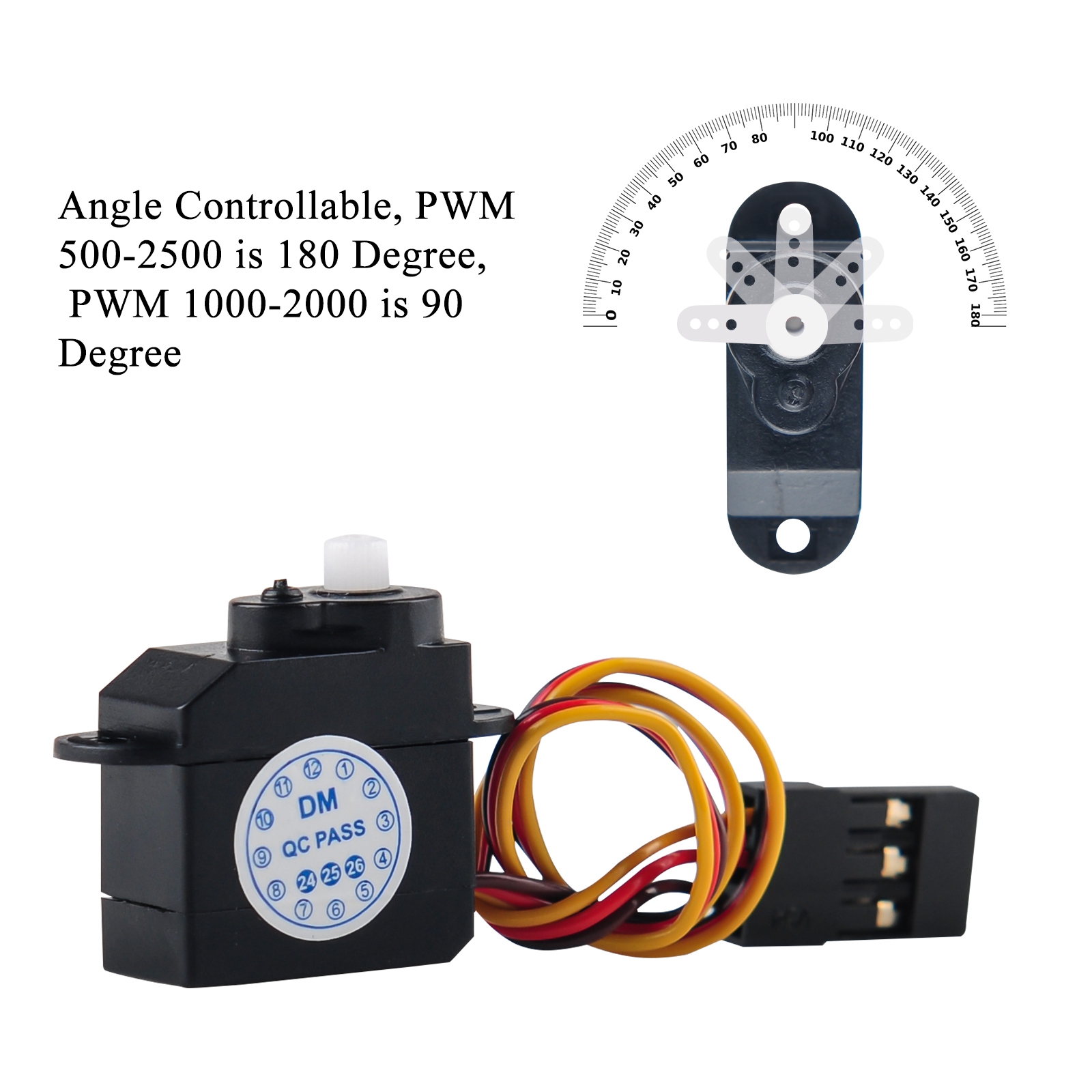 DM-S0020 2.1g Mini Micro Servo - đánh giá và giá Rc Hobby & Maskinservice I Eskilstuna