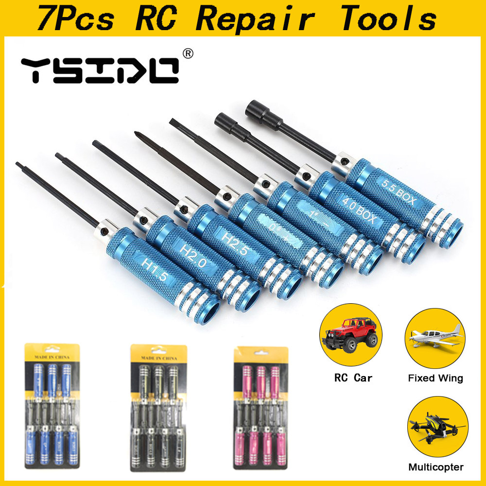 YSIDO 7Pcs 1.5 2.0 2.5mm Hex S - đánh giá và giá Rc Hobby Tool Kit