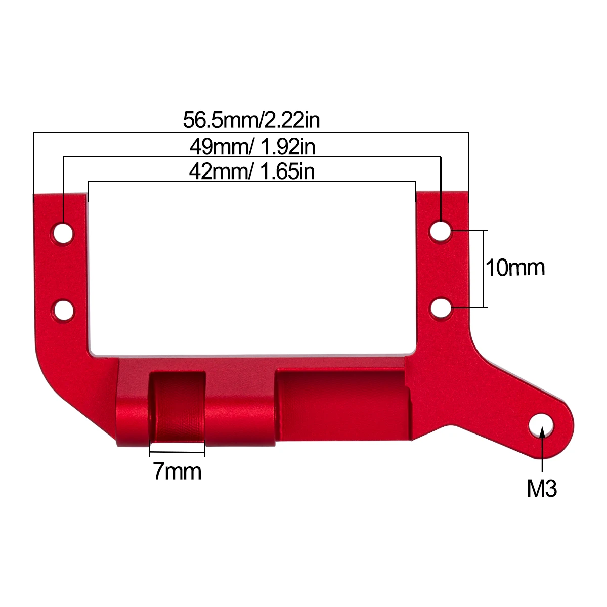 CNC Aluminium Axle Servo Mount - đánh giá và giá Rc Hobby Products