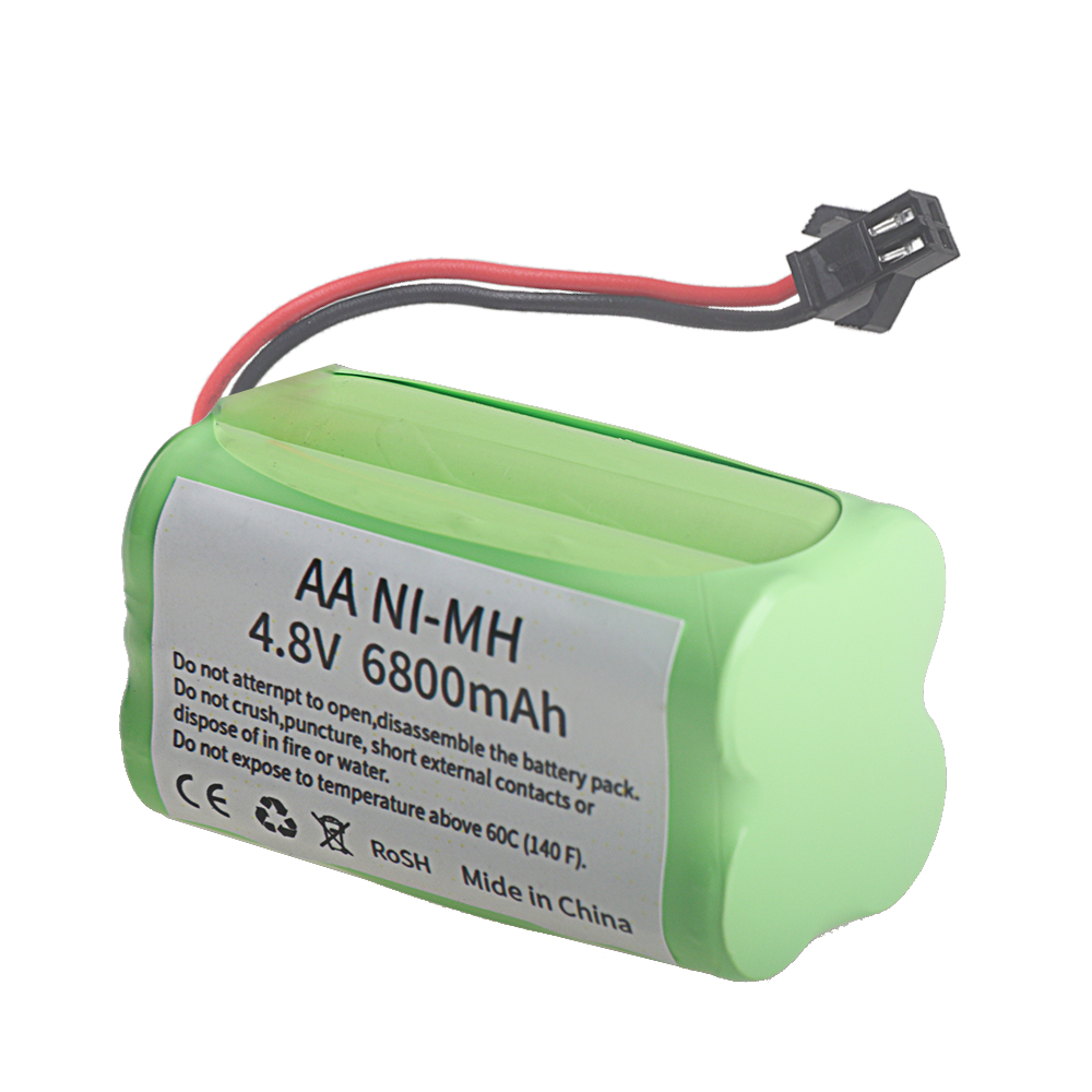 NI-MH 6800mAh 4.8V 4*AA Batter - đánh giá và giá Rc Hobby Boat
