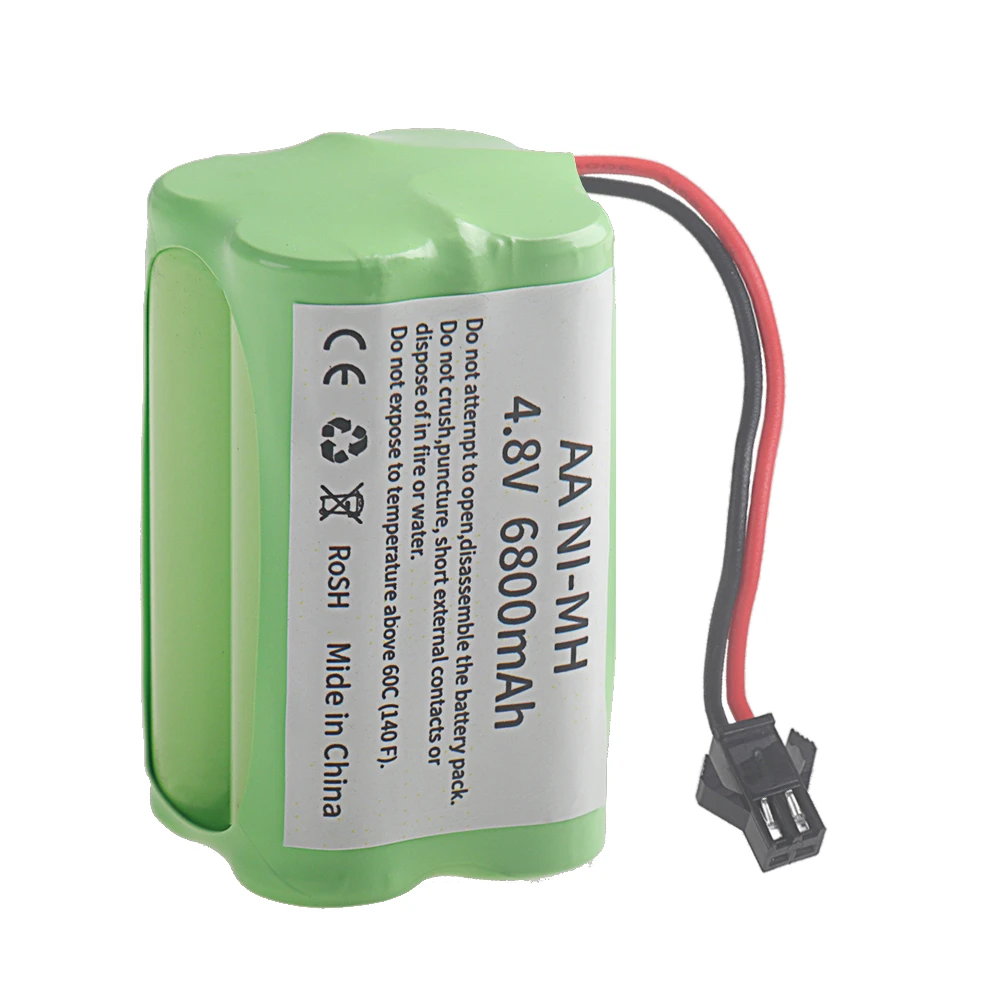 NI-MH 6800mAh 4.8V 4*AA Batter - đánh giá và giá Rc Hobby Boat