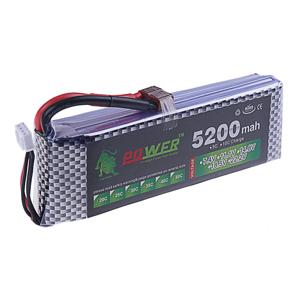 3S Lipo Battery 11.1V 5200mah  - đánh giá và giá Rc Hobby Boat
