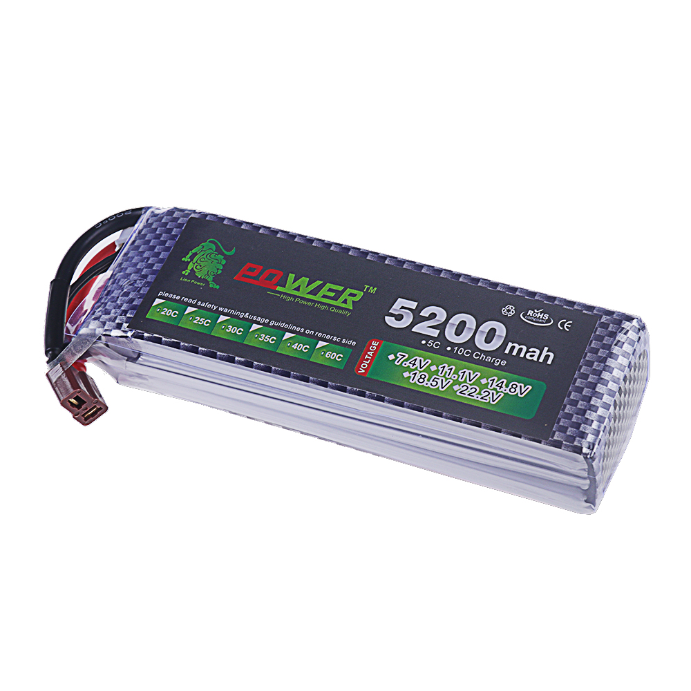 3S Lipo Battery 11.1V 5200mah  - đánh giá và giá Rc Hobby Boat
